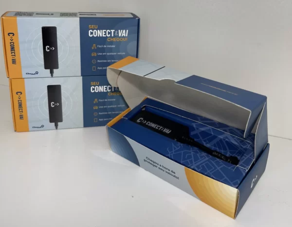 Conect & Vai amostra do rastreador veicular